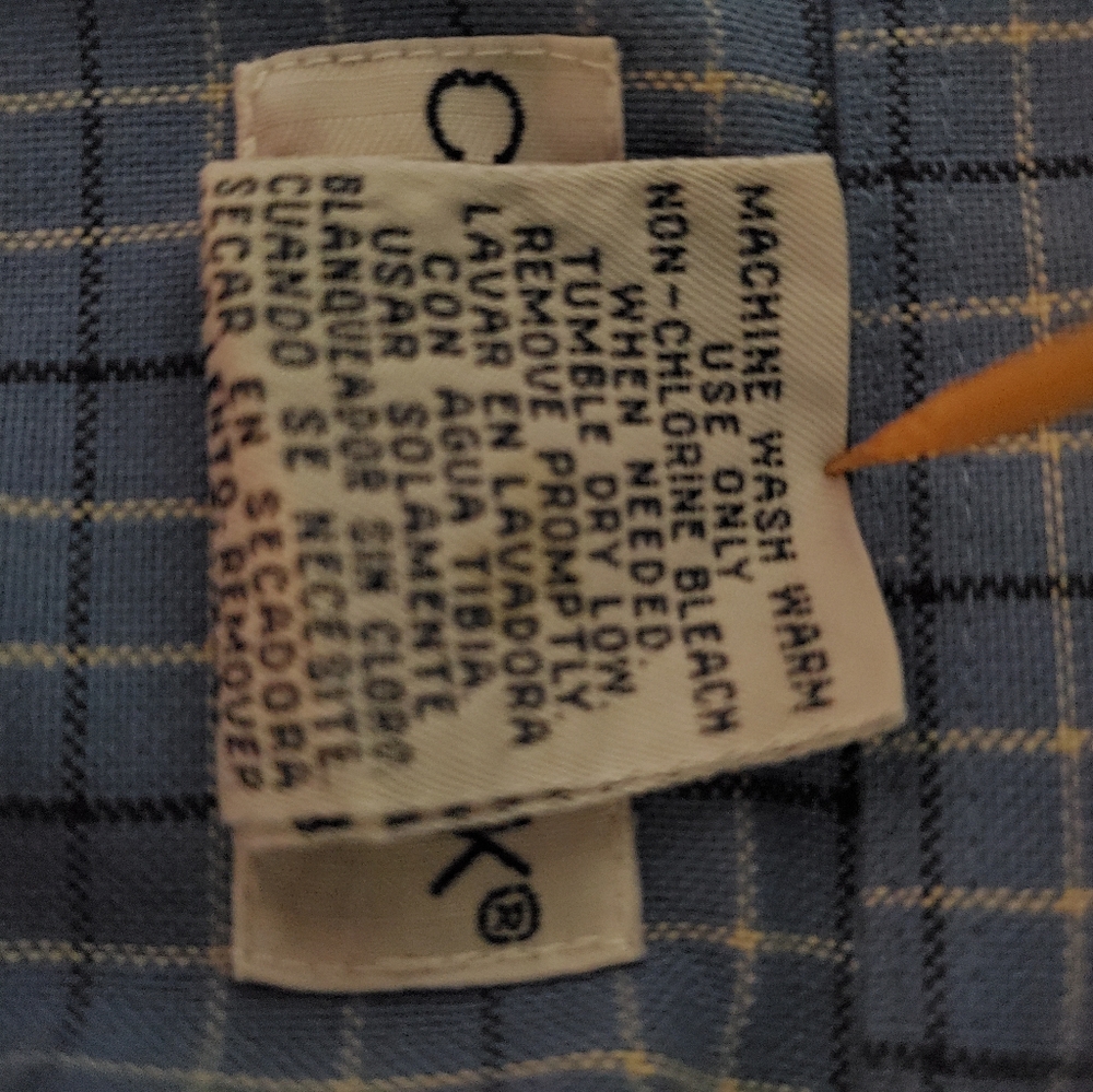 CABIN CREEK BLUE SHIRT - Picture 5 of 5